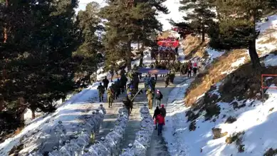 Sarıkamış Şehitleri Anıldı, Binlerce Kişi Yürüdü