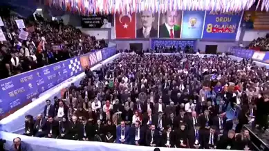 Erdoğan, Ordu'da AK Parti Kongresi'nde Konuştu