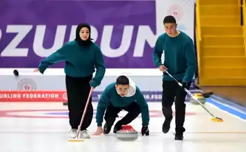 Erzurum'da Kış Oyunları Devam Ediyor