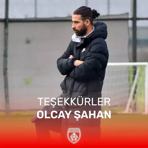 Altınordu, Olcay Şahan ile Yollarını Ayırdı